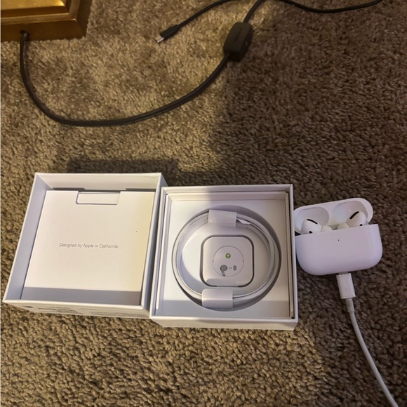 Apple AirPods Pro with White Charging Case.New in box